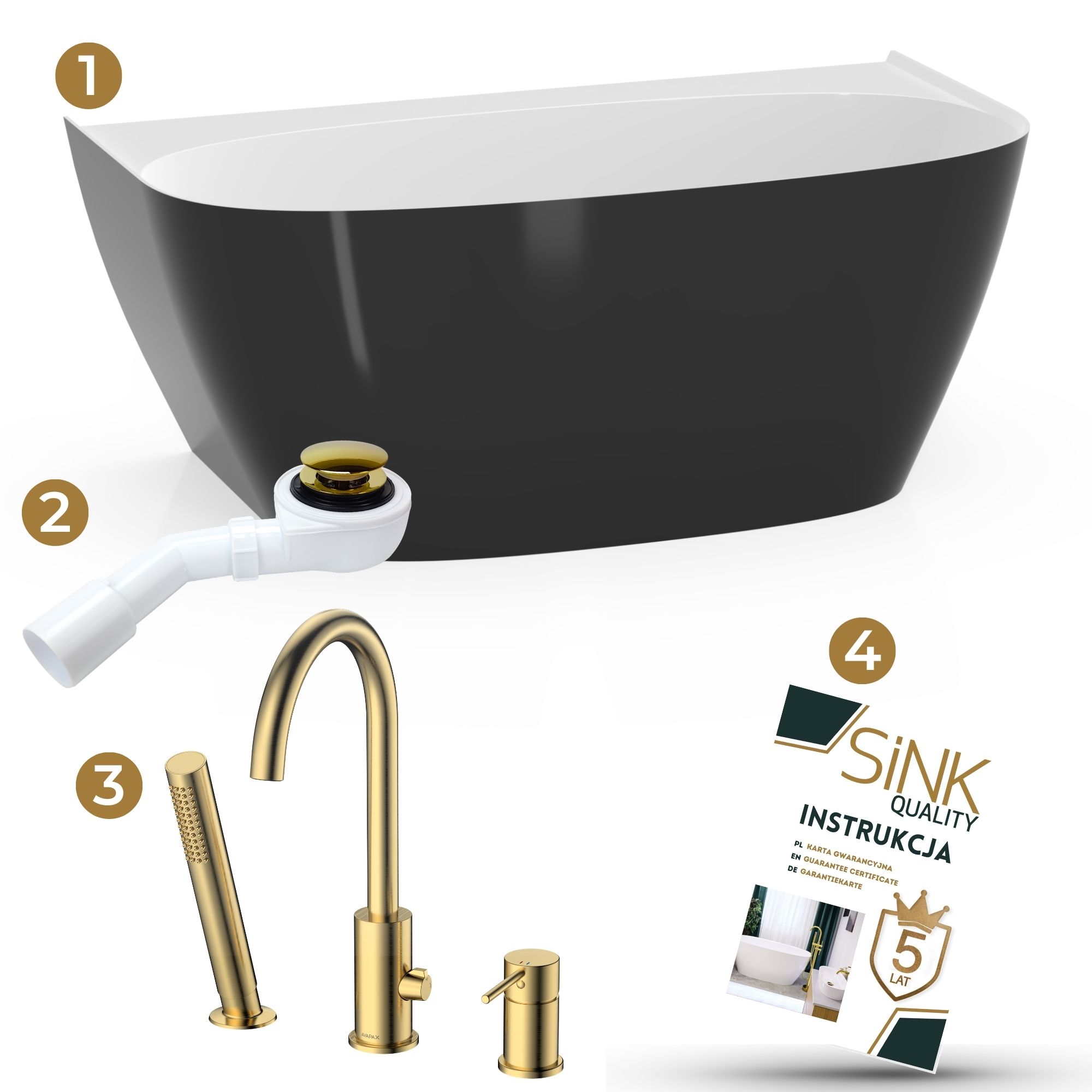 Zestaw: Wanna ELA 150 + bateria wannowa